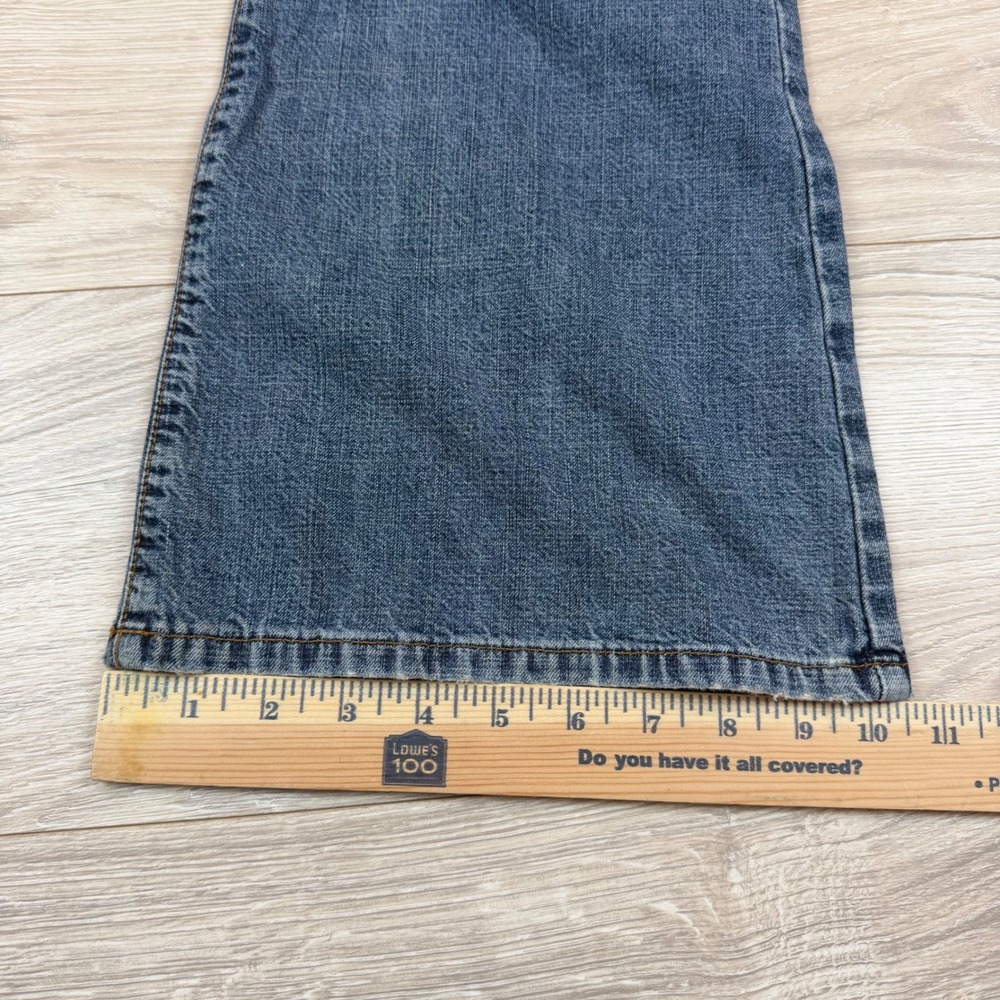 Vintage 90s Lucky Brand By Gene Montesano Sweet N Low Flare Jeans Womens 28 - Picture 7 of 11